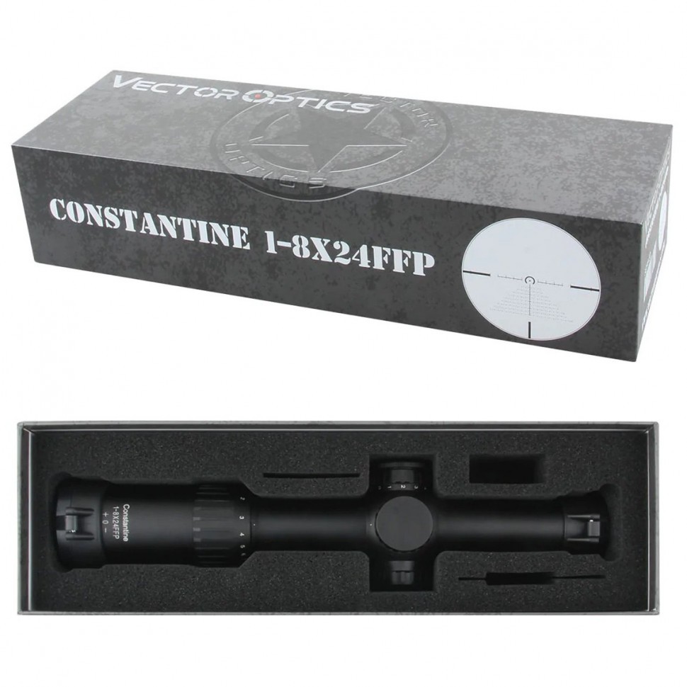 Оптический прицел Vector Optics Constantine 1-8x24 (30 мм) FFP, марка VOF-EHT (SCFF-32)