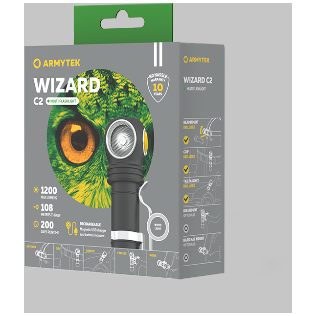Мультифонарь Armytek Wizard C2 Magnet USB