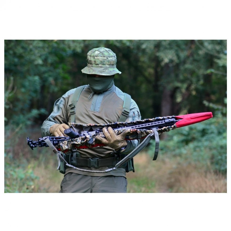 Чехол для охотничьего оружия с установленным прицелом и ДТК (арт. Ч-001)